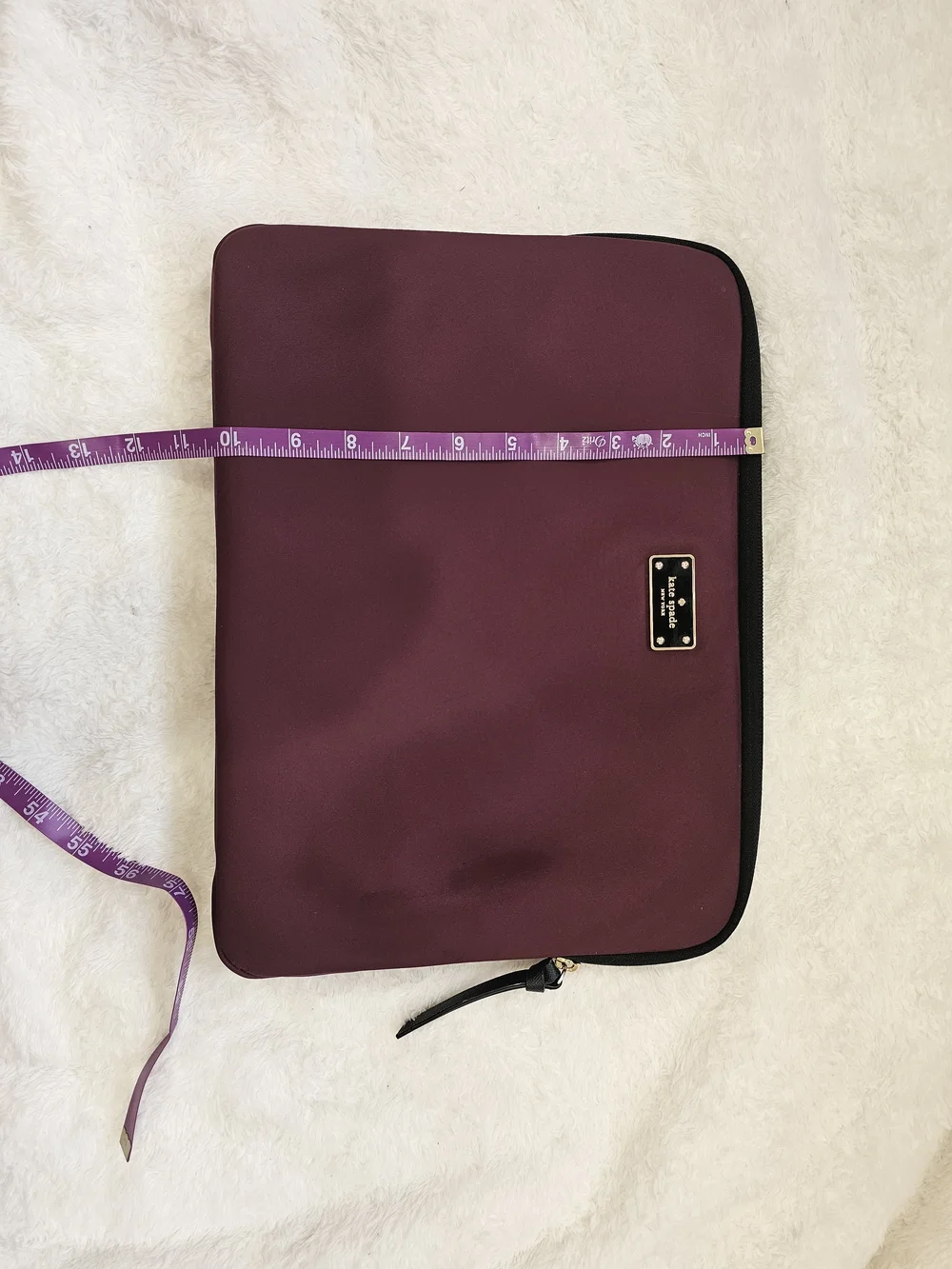 kate spade Burgundy Laptop/Tablet Sleeve